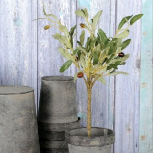 Faux Olive Tree in a Pot by Grand Illusions